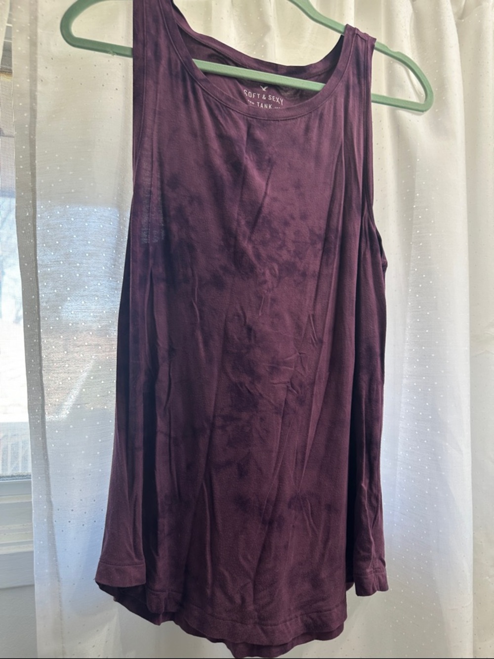 American Eagle Outfitters Soft & Sexy Tank Top - Plum